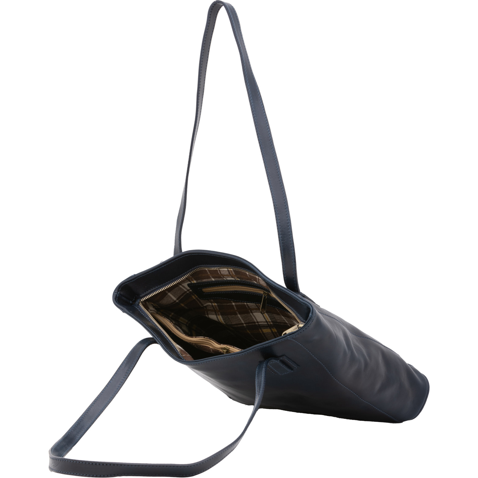 Borsa a spalla  da donna In Vera pelle Made in Italy 30x37x8 cm