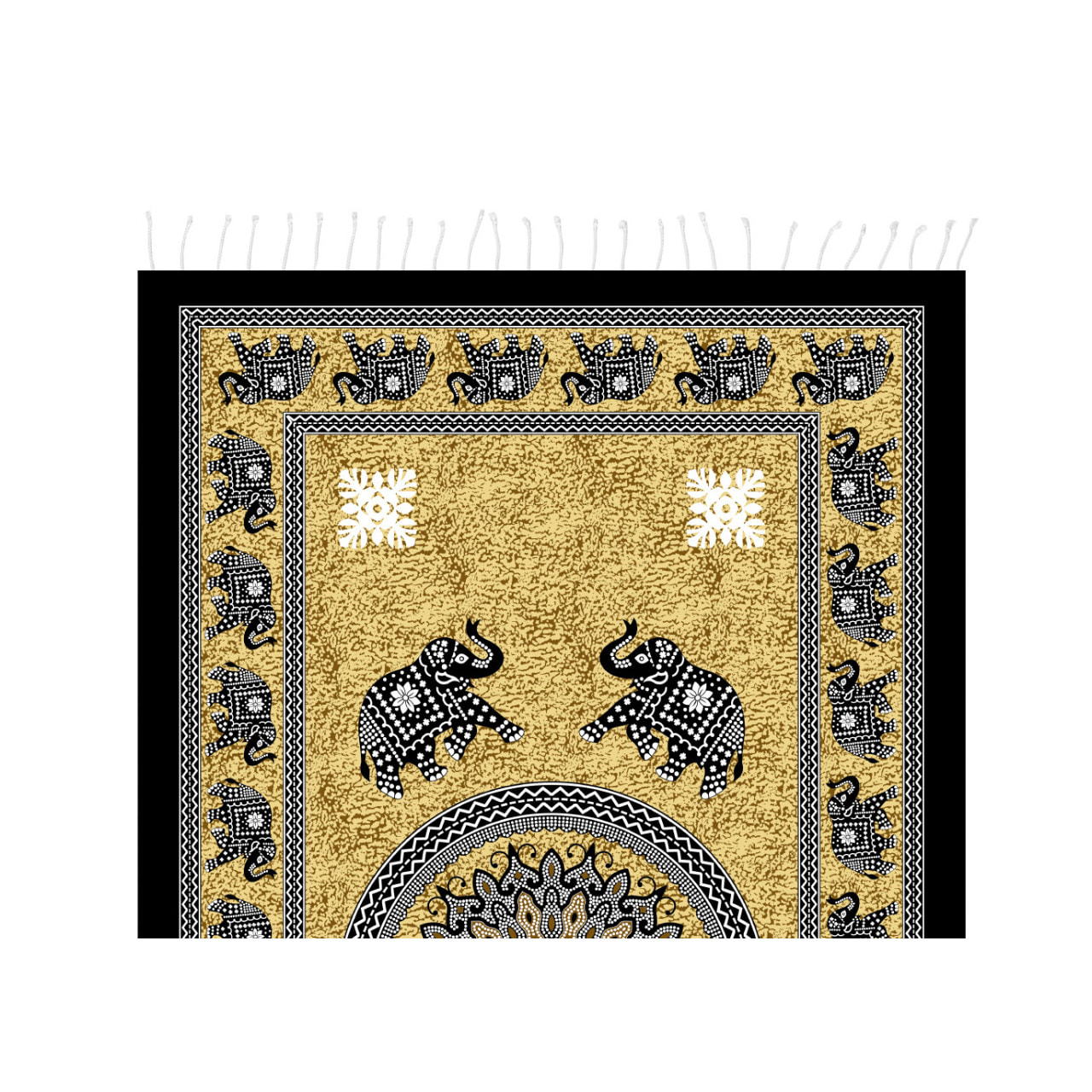 Telo Mare Fouta Modello Moranda Con Frange