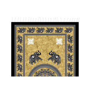 Telo Mare Fouta Modello Moranda Con Frange