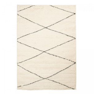 Tapis berbère tissé motifs ethno-chic NIVU