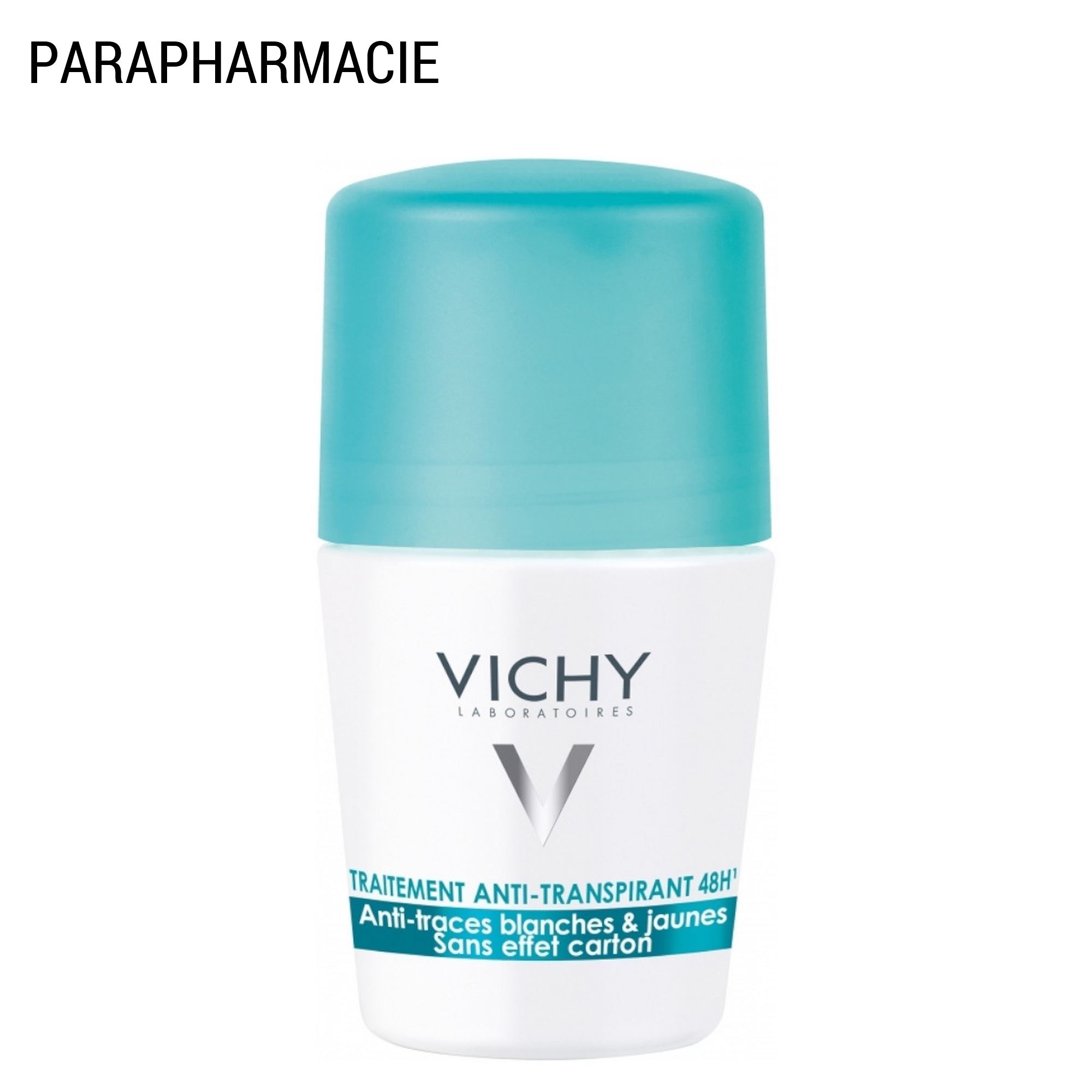 Déodorant 48h - Roll-On Anti-Transpirant & Anti-Traces 50 ml