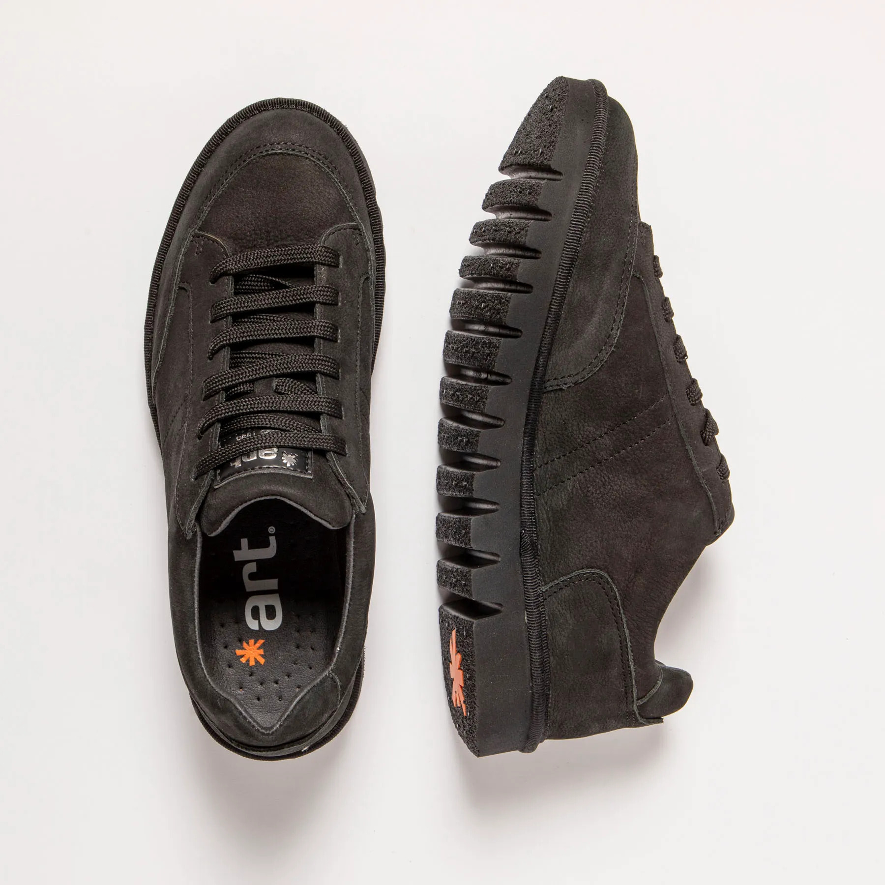 Zapatos 1595 NOBUCK BLACK/ONTARIO color Black