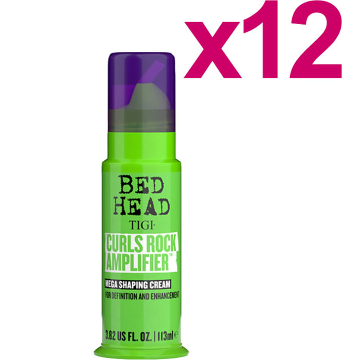 TIGI Kit Bed Head Curls Rock Amplifier 12 Unidad x 113ml