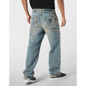 PHILIPP PLEIN Pantalones vaqueros Loose Fit