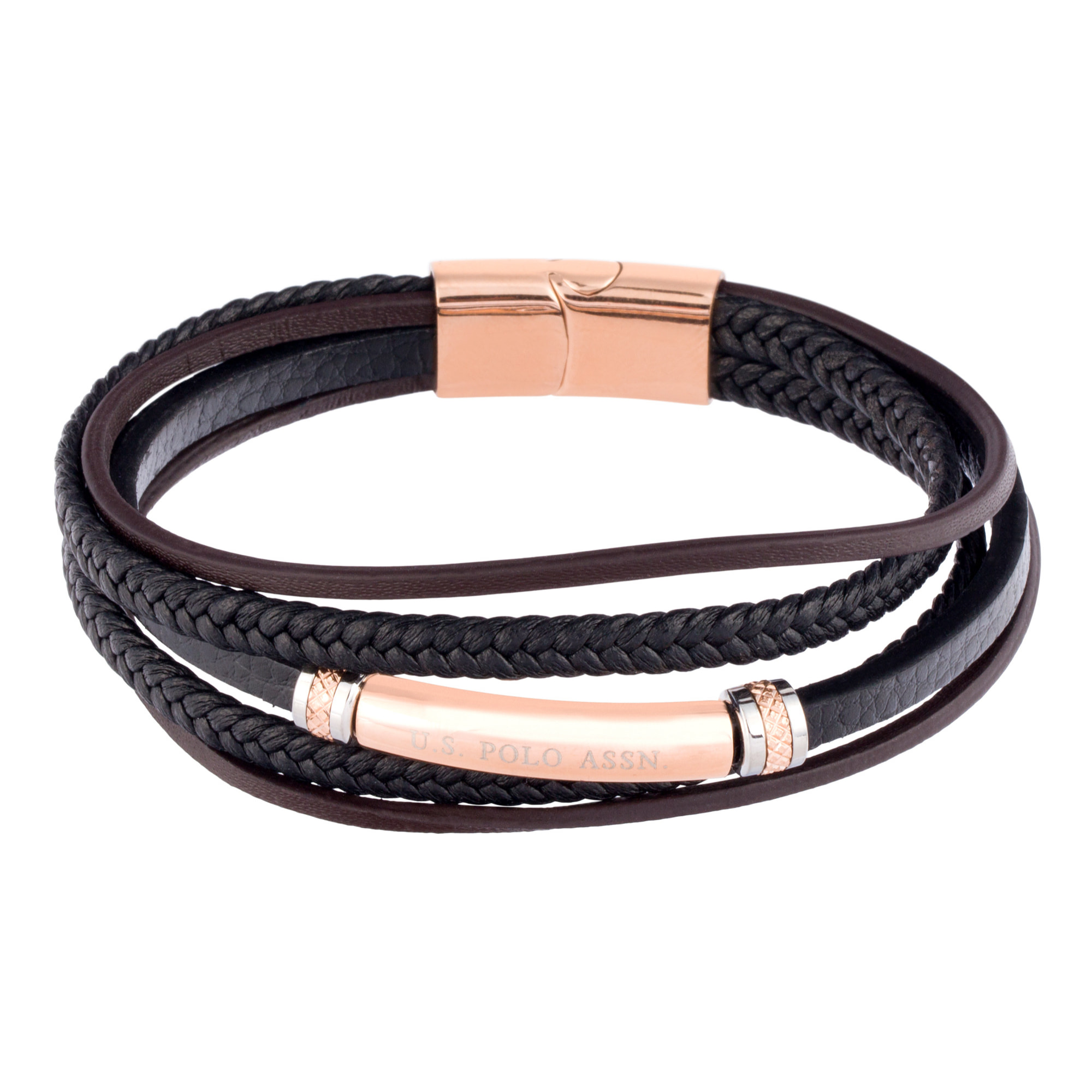 Bracciale U.S. Polo Assn. In pelle