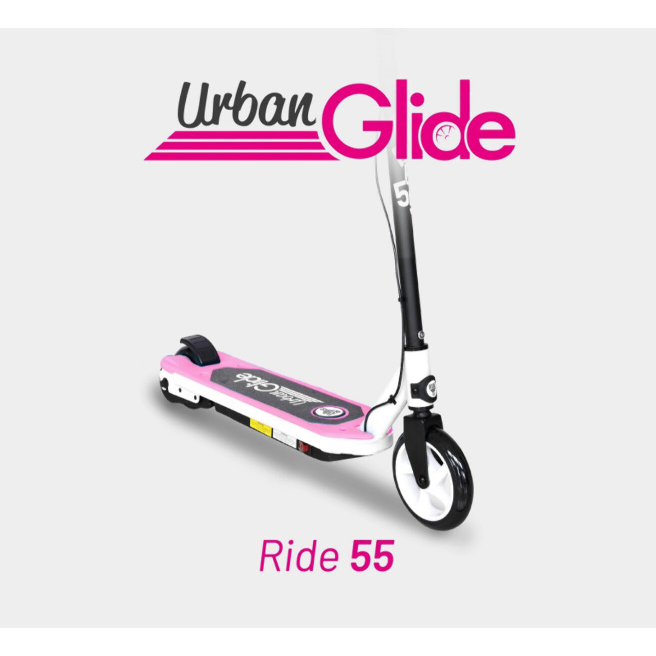 Trottinette electrique enfant UrbanGlide Ride 55 Rose