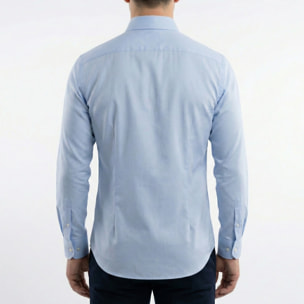 Camicia collo francese slim fit