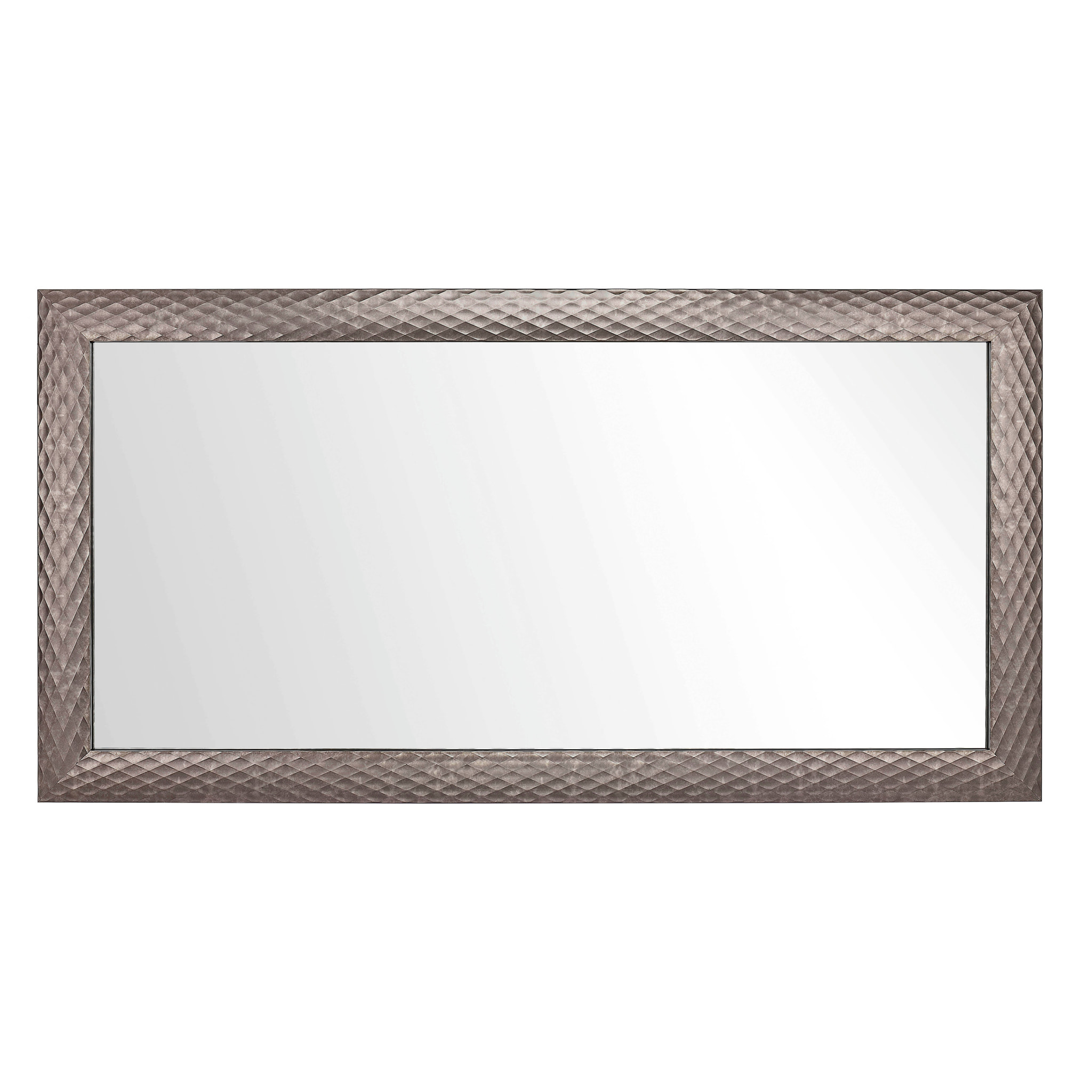 Espejo Rombo poliestireno dorado champagne 145x74x3 cm