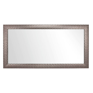 Espejo Rombo poliestireno dorado champagne 145x74x3 cm