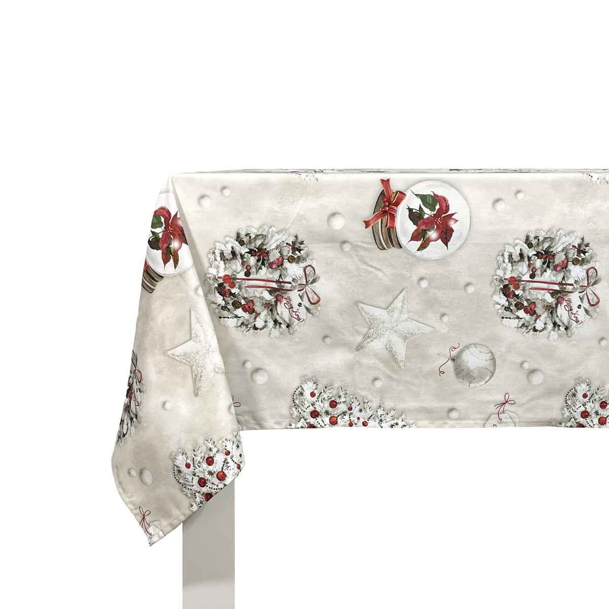NOËL XMASDAYS - Nappe de Noël 100% coton - plusieur dimensions