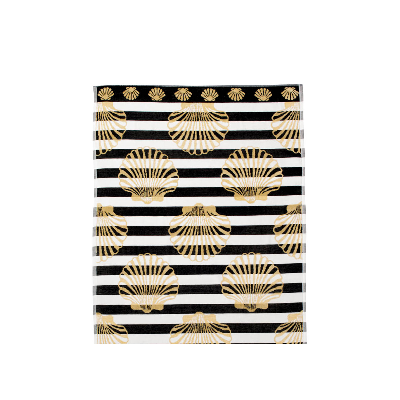 Telo Mare Spugna Jacquard Spiaggia Disegno Madre Perla