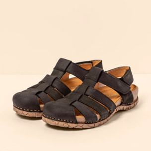 Sandalias N5862 PLEASANT BLACK / TABERNAS color Black