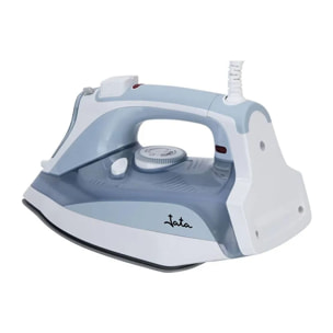 Plancha de vapor JATA PL1058C con suela cerámica. Autolimpieza. Antical. 3000 W