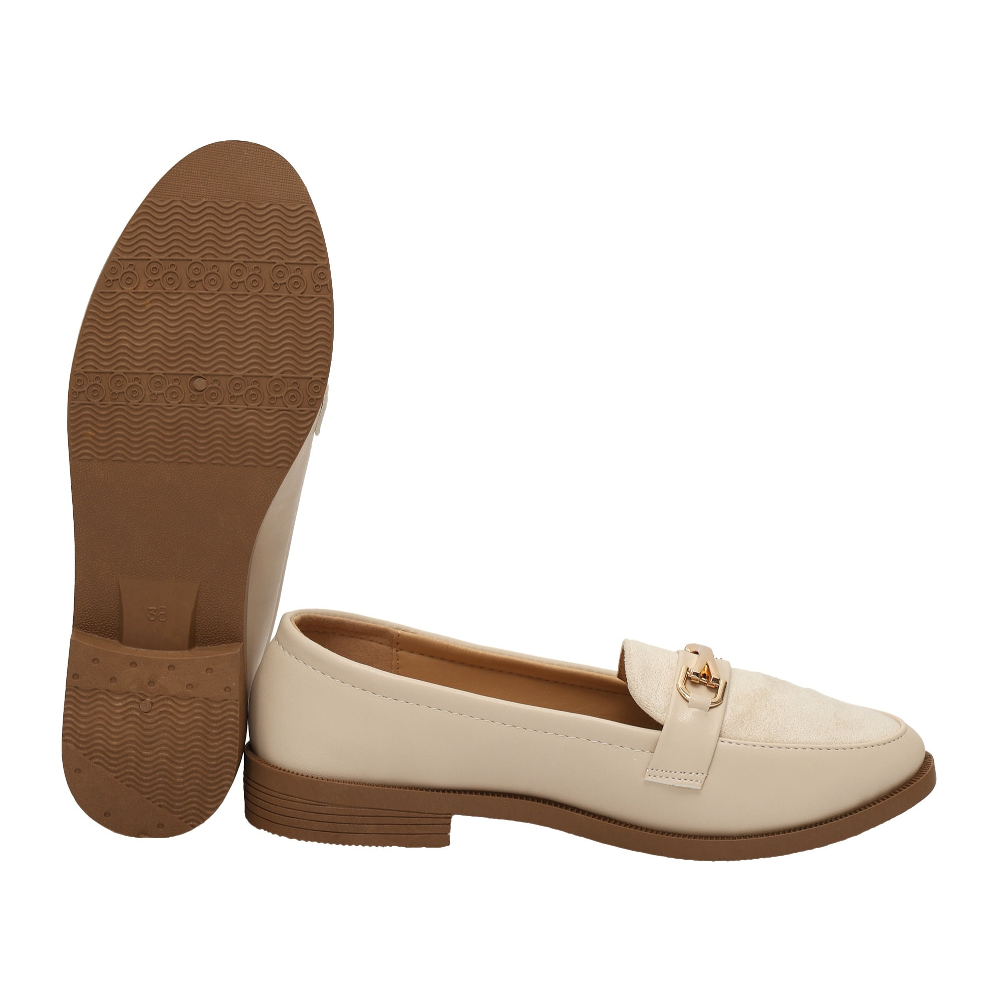 Mocassini con accessorio - tacco 2,5 cm