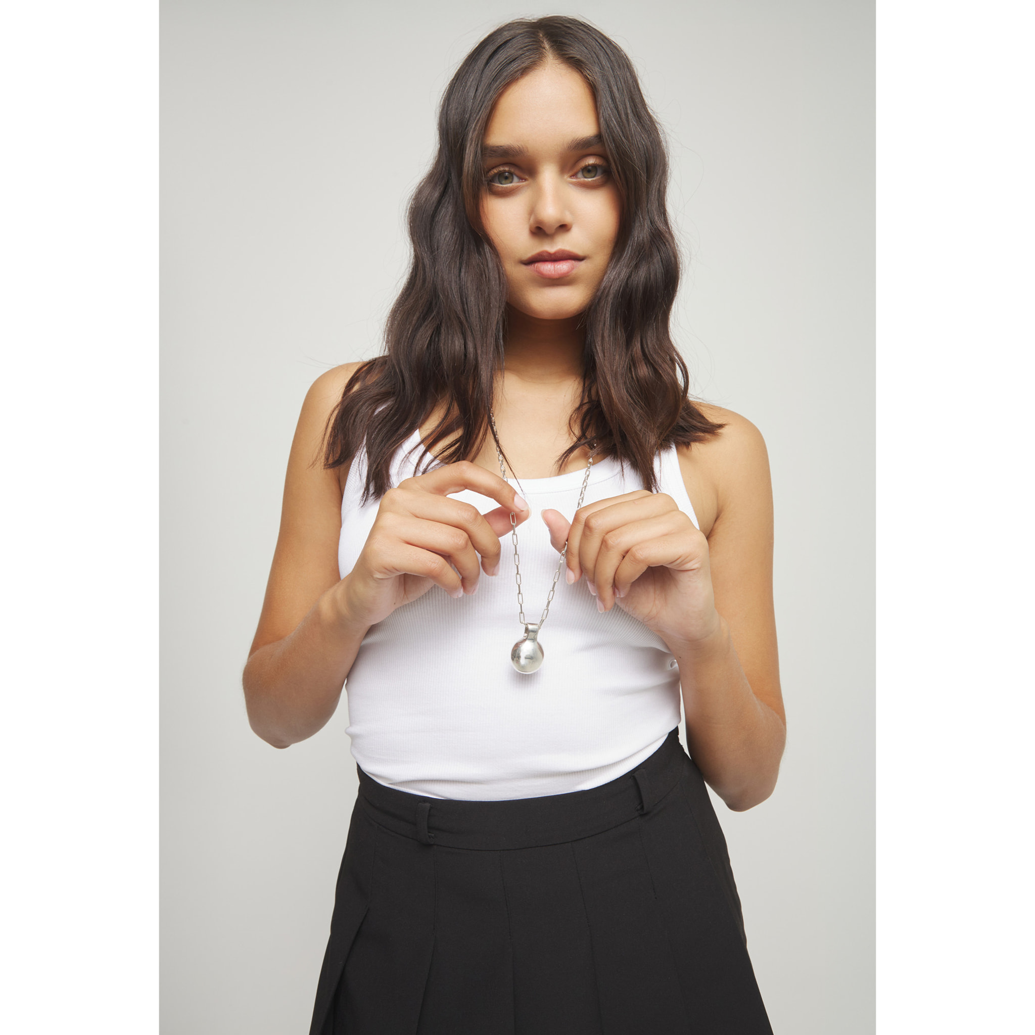 Colgante GRAVEDAD PLATEADO U