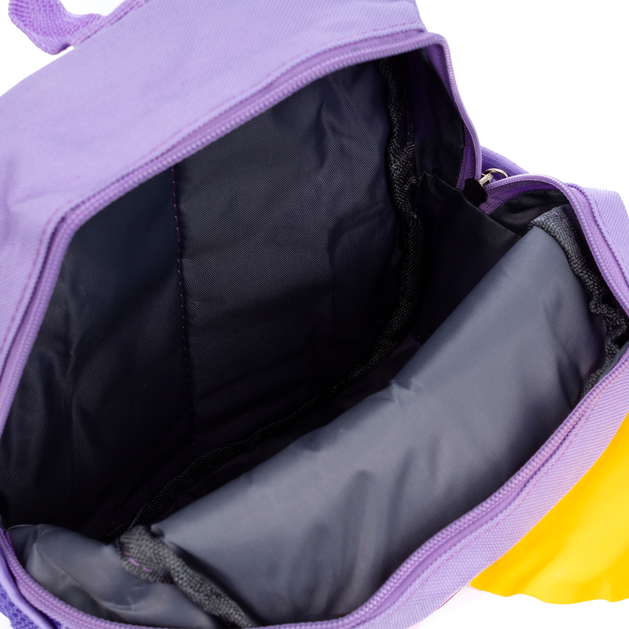 Zaino per bambini con design di Uccello. Con spallacci imbottiti, traspiranti e regolabili.