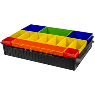 Cajas de colores MAKITA con tapa y cojín para MAKPAC n