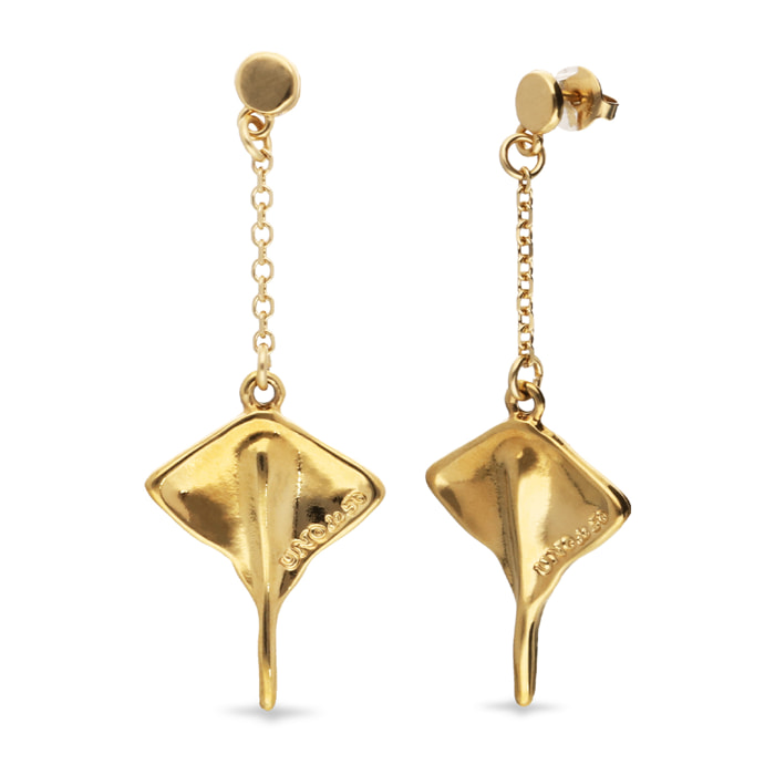 Pendiente SER MAJESTUOSA ORO U