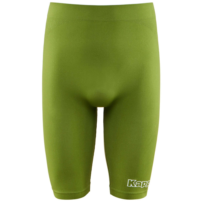 Kappa - Pantalone Intimo Uomo Donna Verde - Kappa4Skin Kombat Zort 2