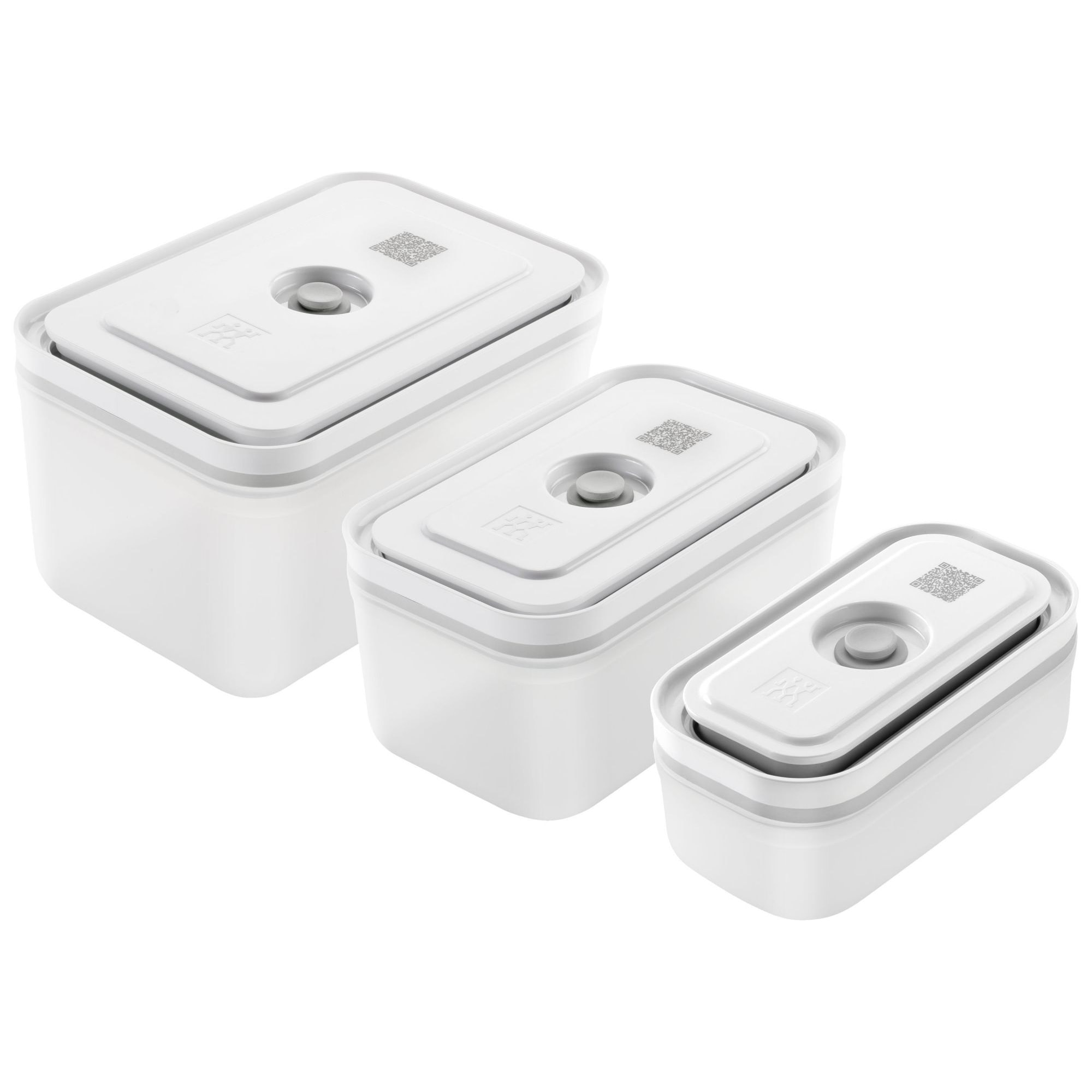 Set de 3 boîtes sous vide rectangulaire ZWILLING® FRESH & SAVE, Plastique
