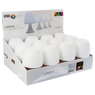 Lampe outdoor "Dokk" - blanc H19 cm