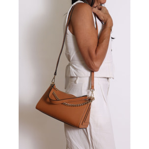 Borsa a mano da donna Made in Italy - Modello Seraphina Elite - 100% pelle - 26.0 x 14.0 x 12.0 cm