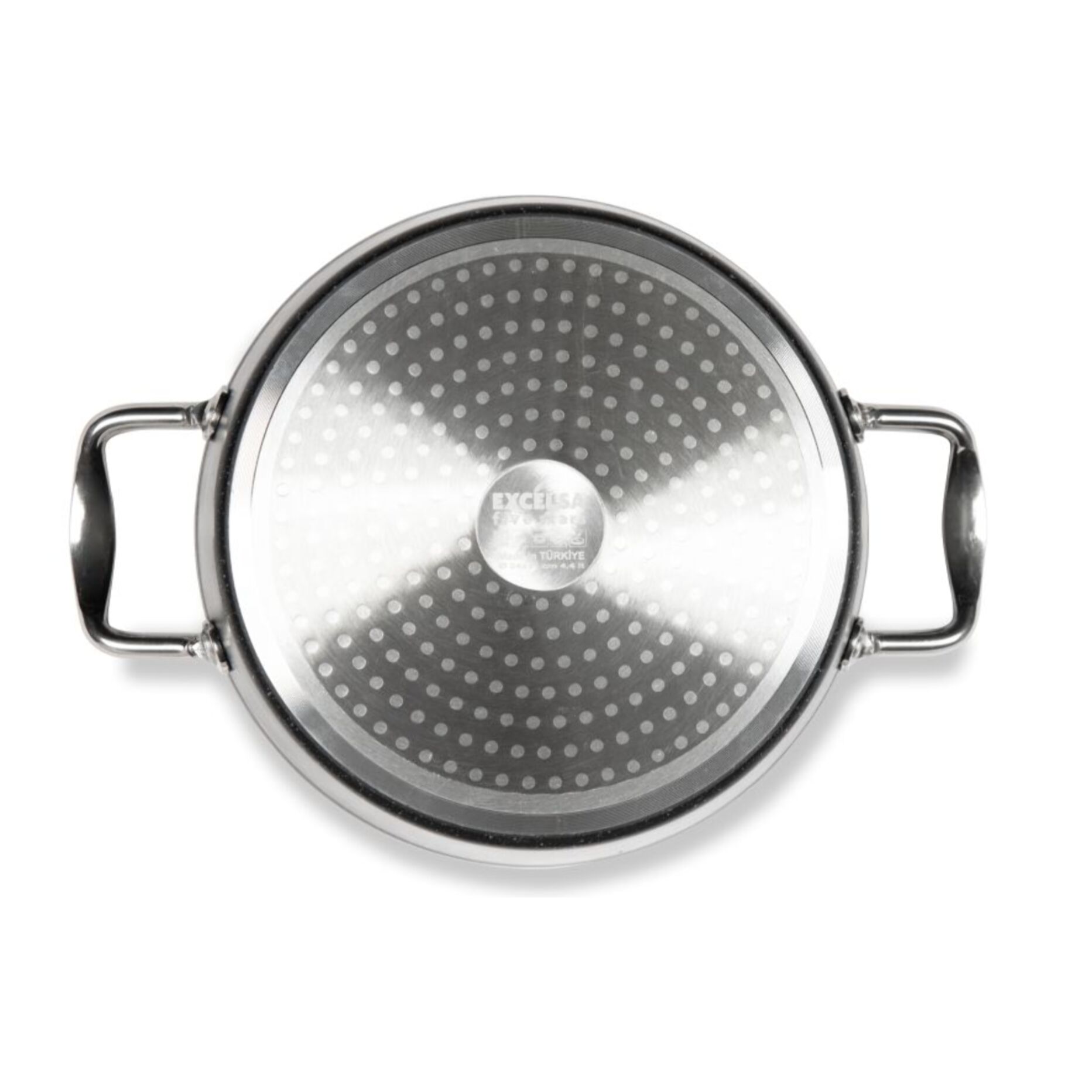 Casserole avec couvercle 24 cm Excelsa – Five Stars, Aluminium antiadhérent Noir