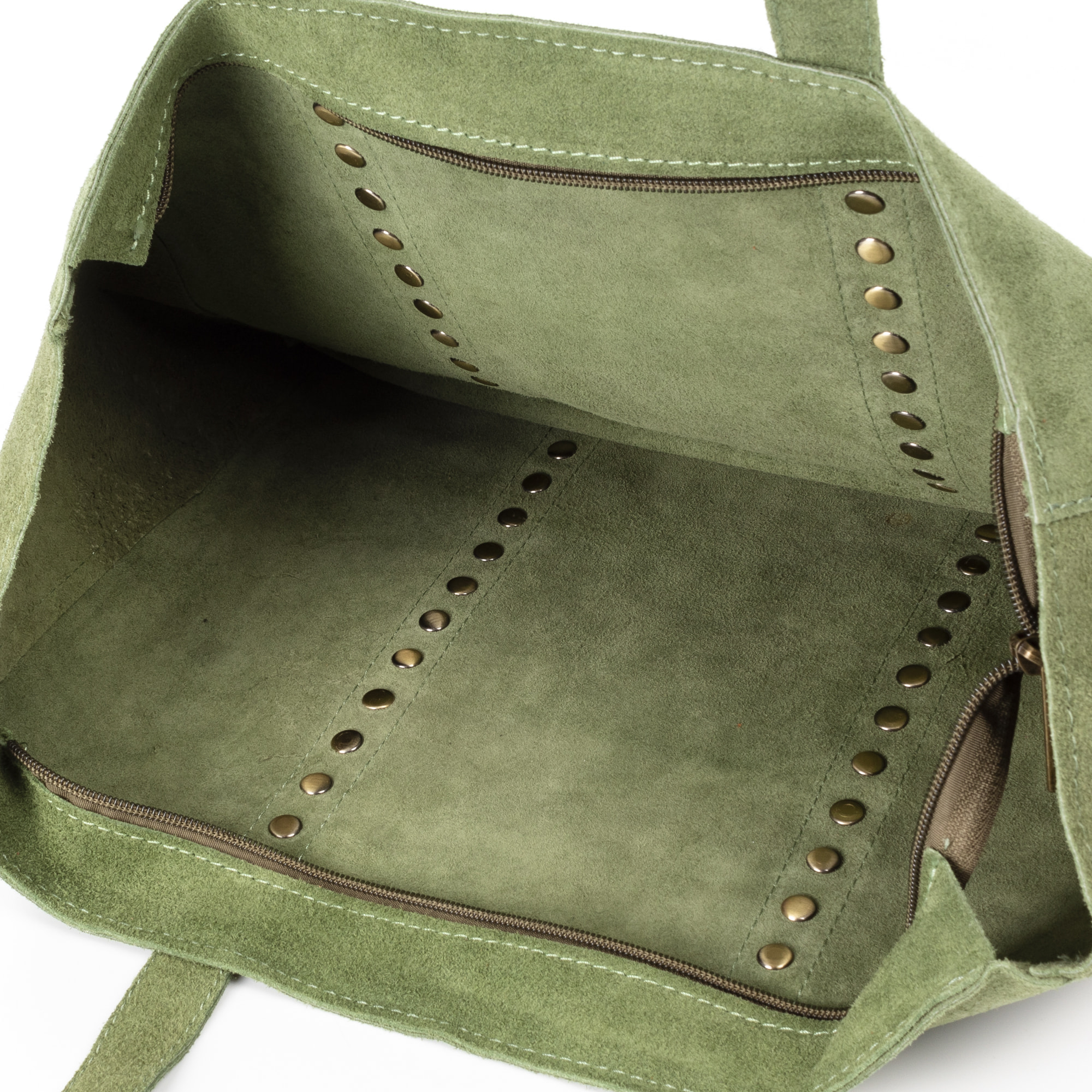 Alonte borsa a spalla donna. Pelle scamosciata autentica.