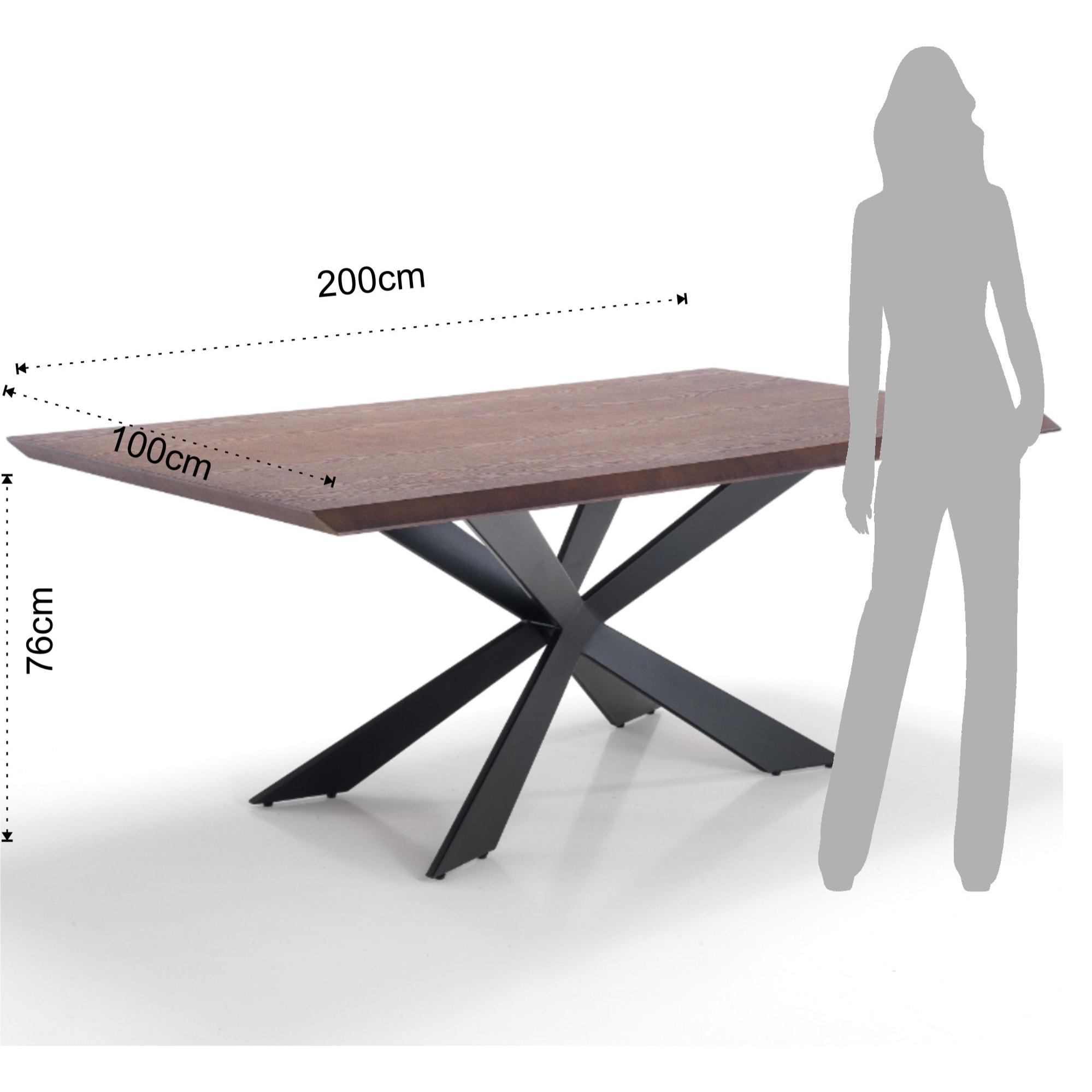 Tomasucci table fixe TIPS Multicolore