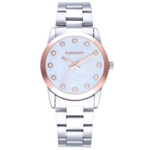 Reloj Radiant RA584202 Mujer Analogico Cuarzo con Correa de Acero inoxidable