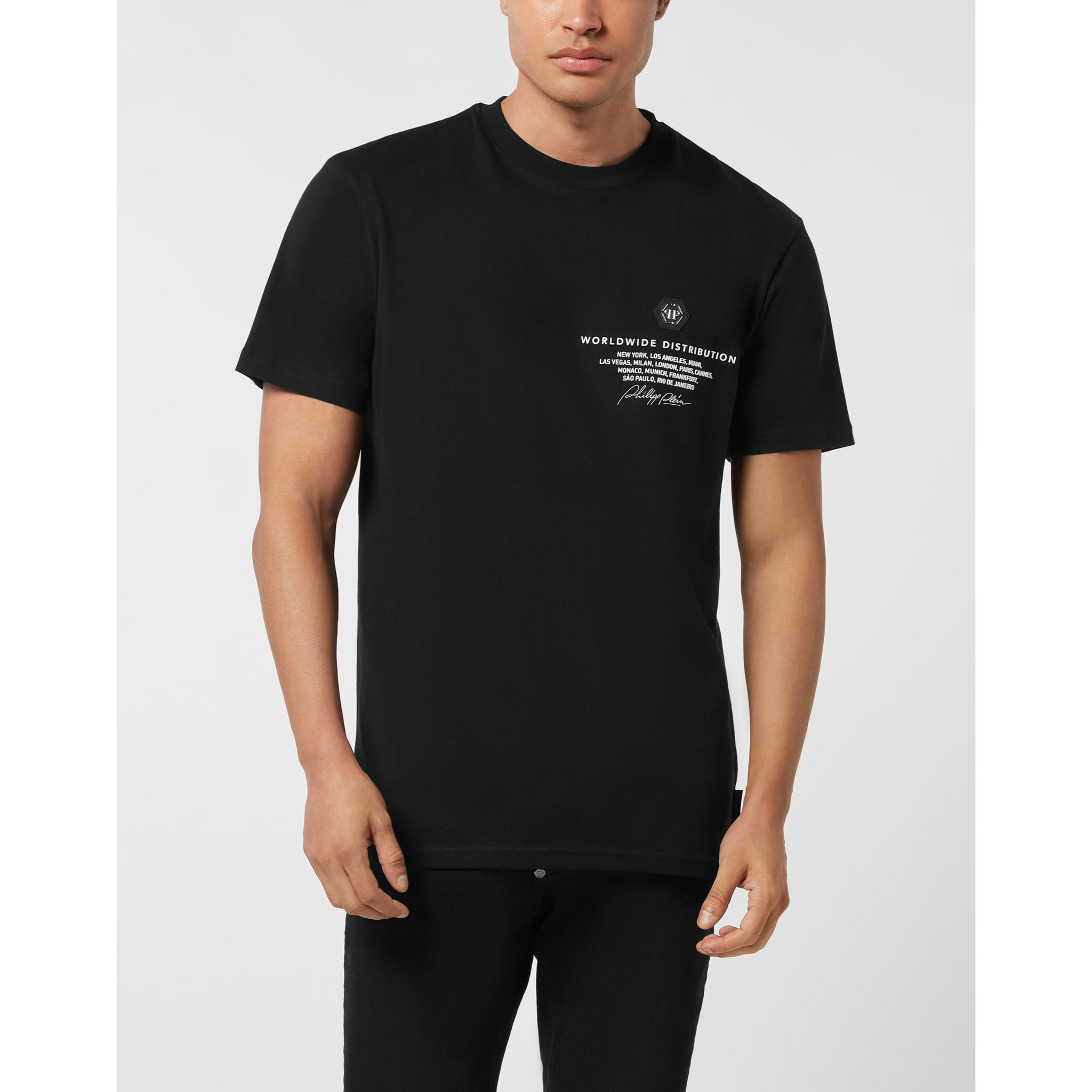 PHILIPP PLEIN T-Shirt Round Neck Ss