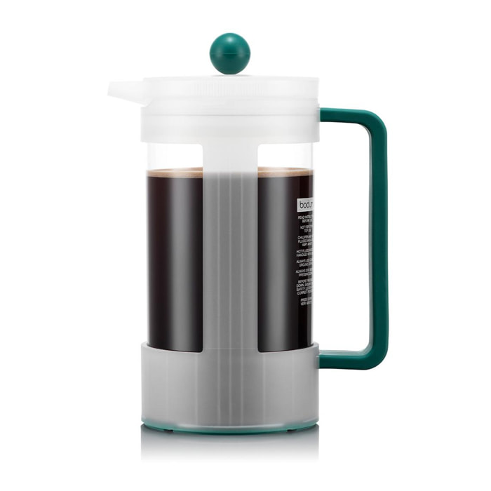 BEAN: Cafetière à piston durable, avec couvercle extra, 8 tasses, 1.0 l 1.0 L