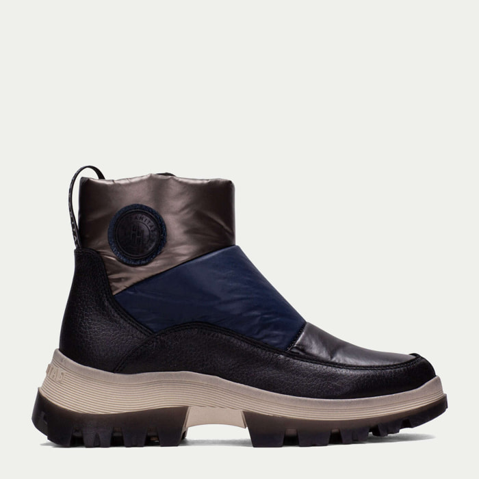 Botin sport Meryl Negro marino 4 cm