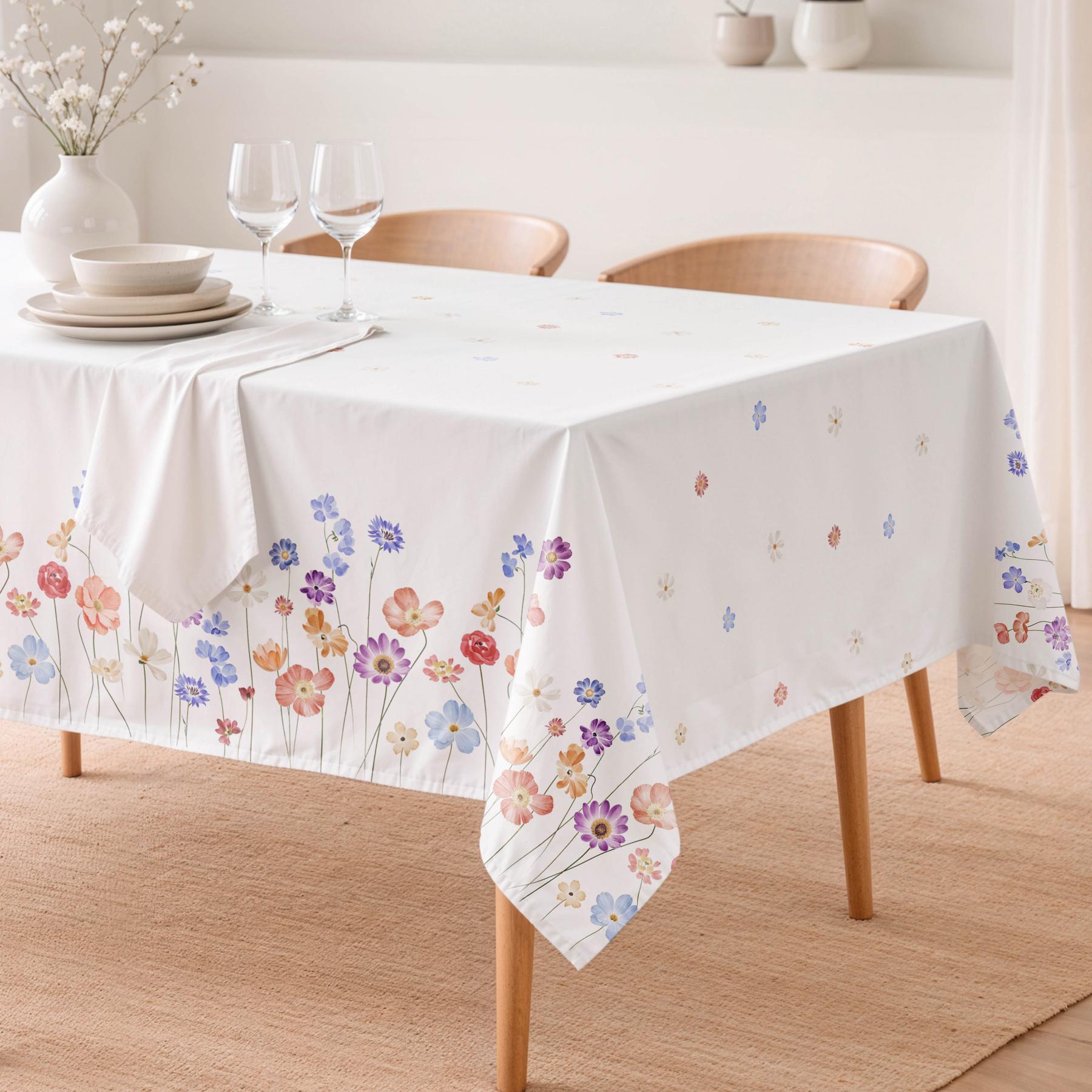 Nappe anti-taches BALIA NATUREL - en 100 % coton