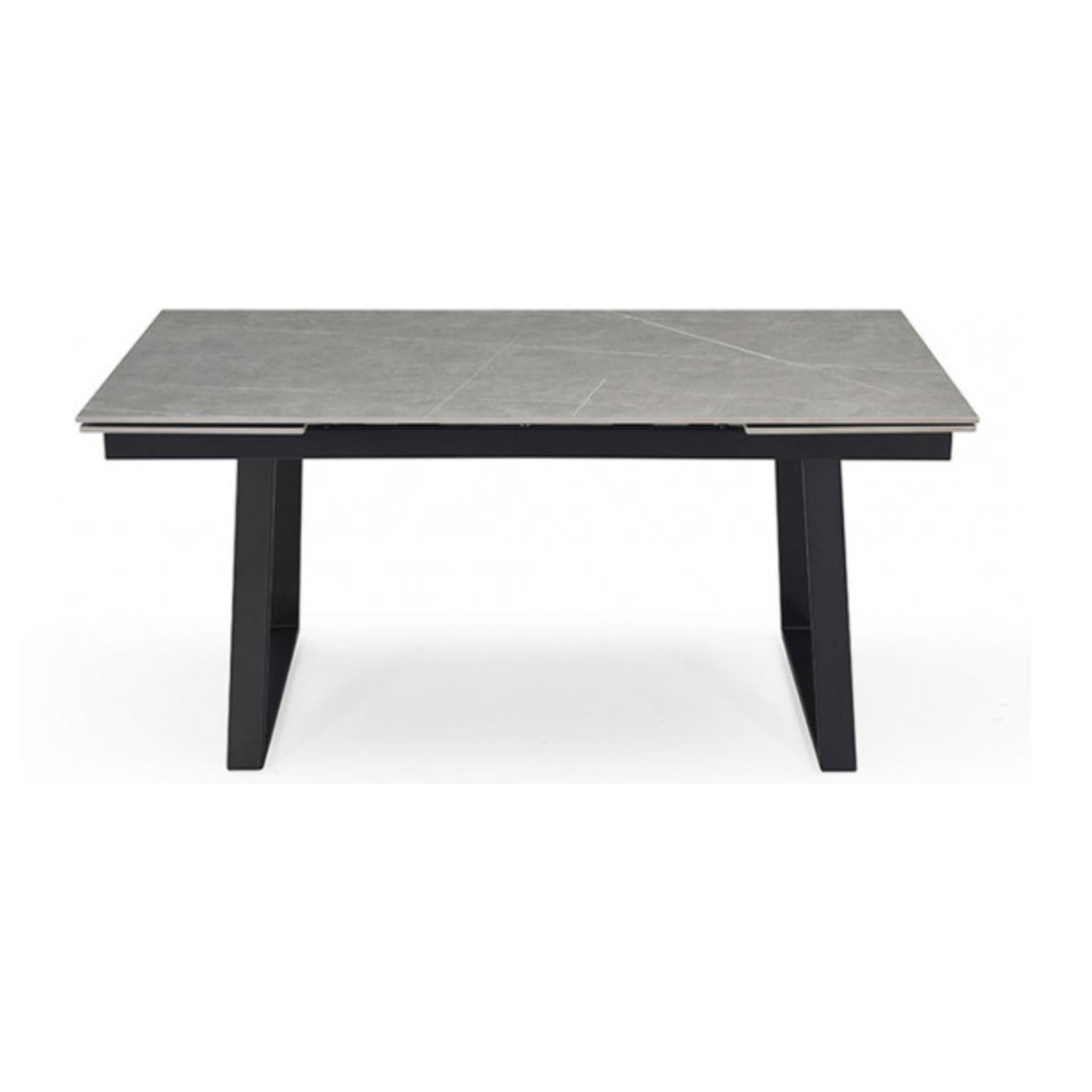 Plateau céramique de table extensible marbre grey L160/240cm - UNIK