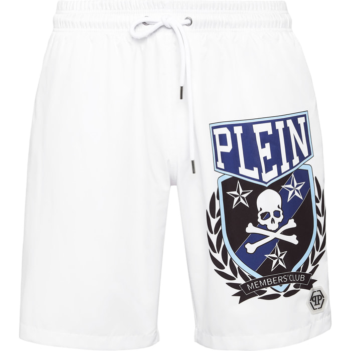 PHILIPP PLEIN Swim Trunks SKULL&BONES