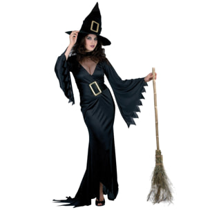 Costume Travestimento Da Strega Nera Per Halloween