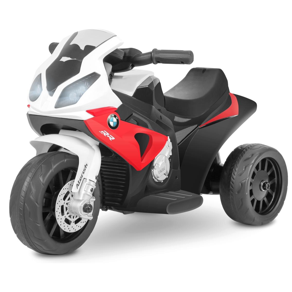 Moto eléctrica niños BMW S1000 RR triciclo infantil 6V +18 meses