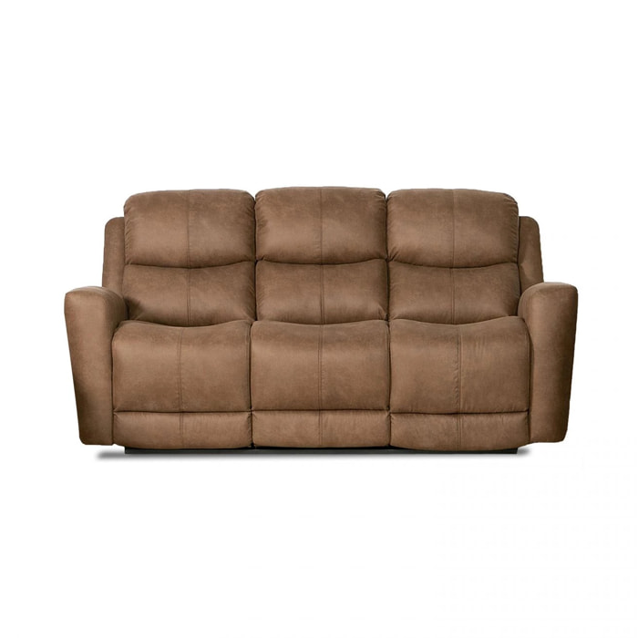 Sofá relax 3 plazas Ice Chocolate