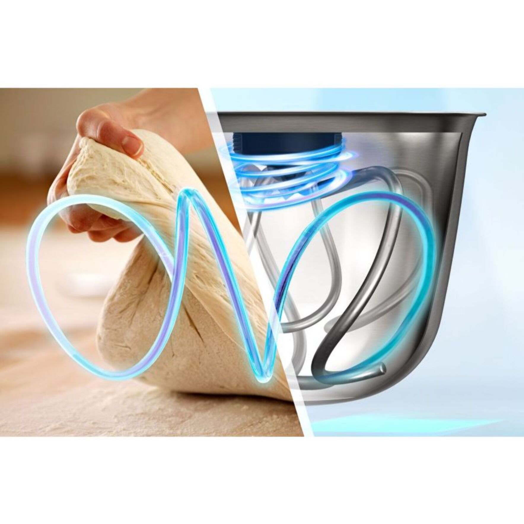 Robot pâtissier BOSCH Série 4 - Blanc MUM58200E