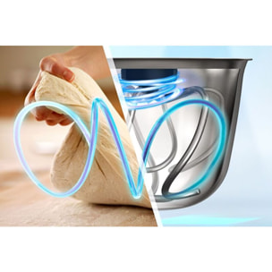 Robot pâtissier BOSCH Série 4 - Blanc MUM58200E