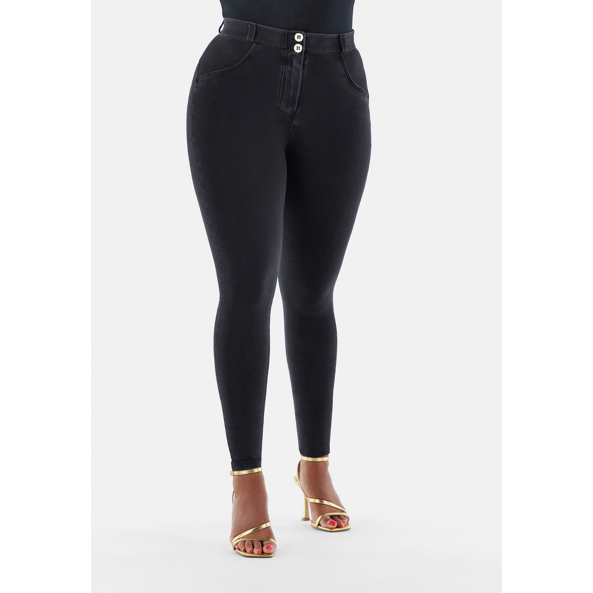 Jeggings push up WR.UP® curvy gamba superskinny jersey-denim