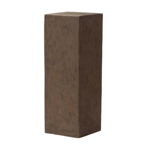 Pedestal Terracota Marron 35x35x100 Cm