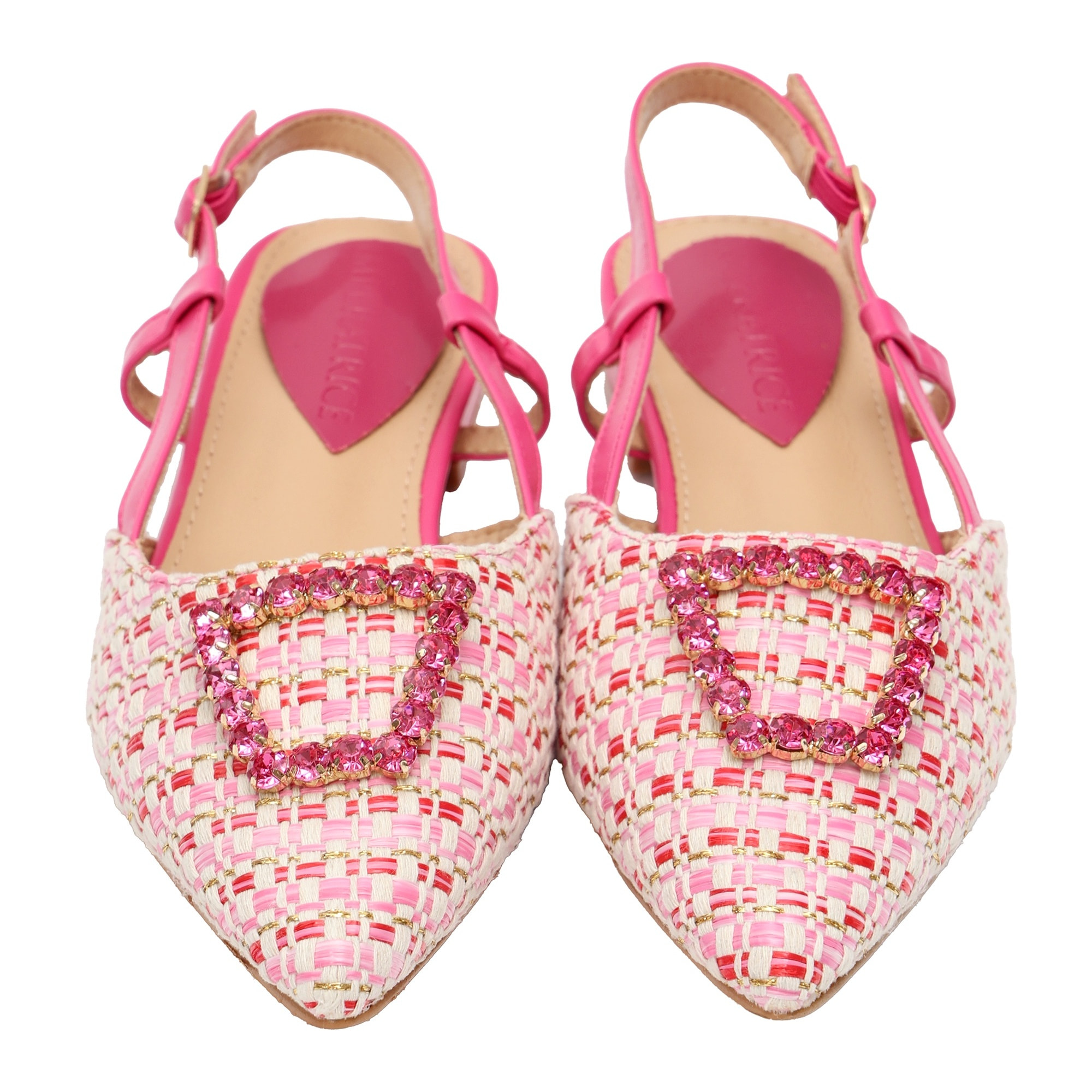 Sandali bassi - applicazione accessorio - tacco 2,5 cm