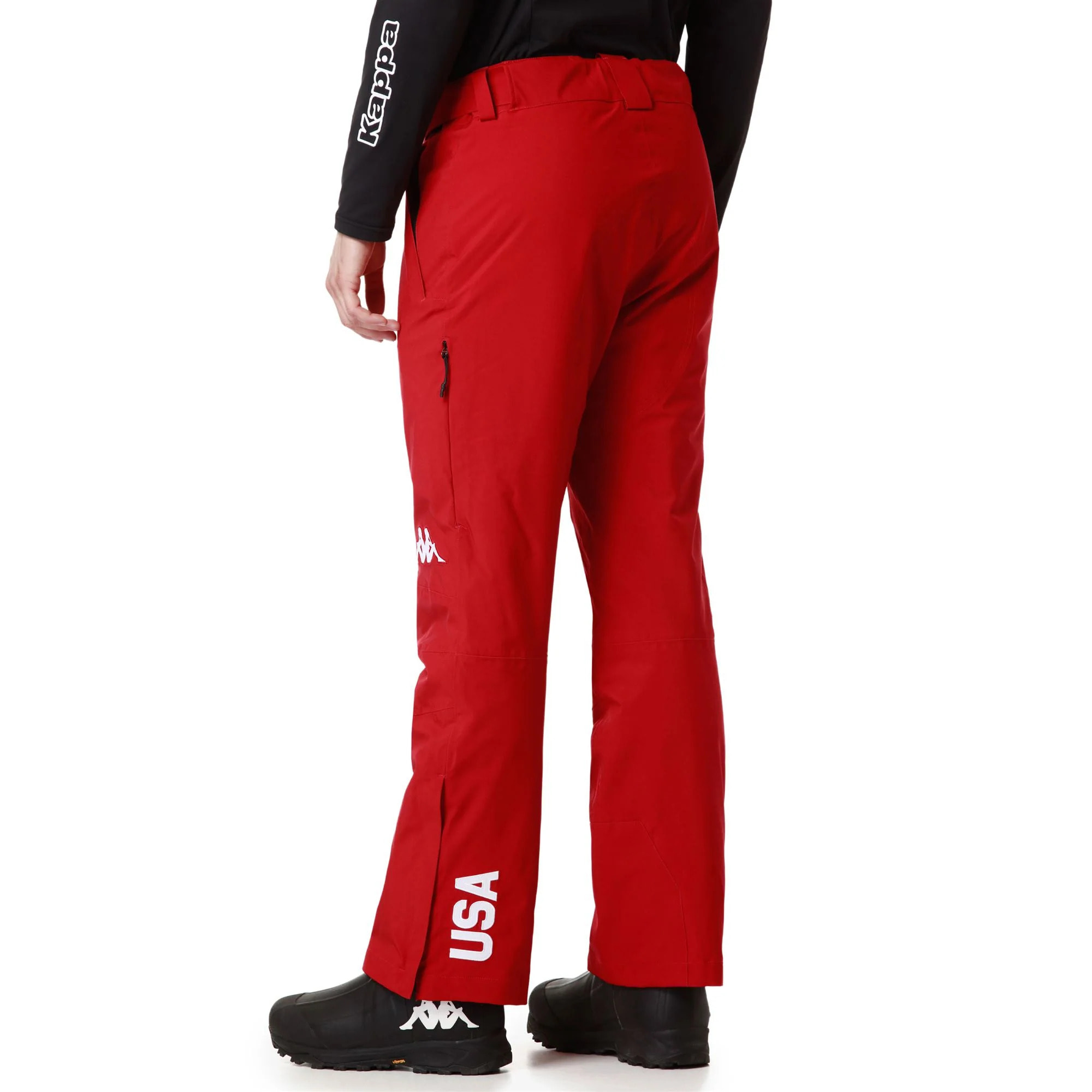Kappa - Pantaloni Uomo Rosso - 8Cento 864 Us