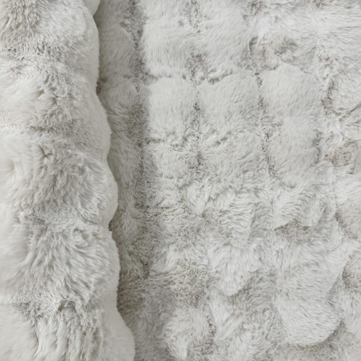 Tapis shaggy, faux uni sobre, poil long shaggy moelleux