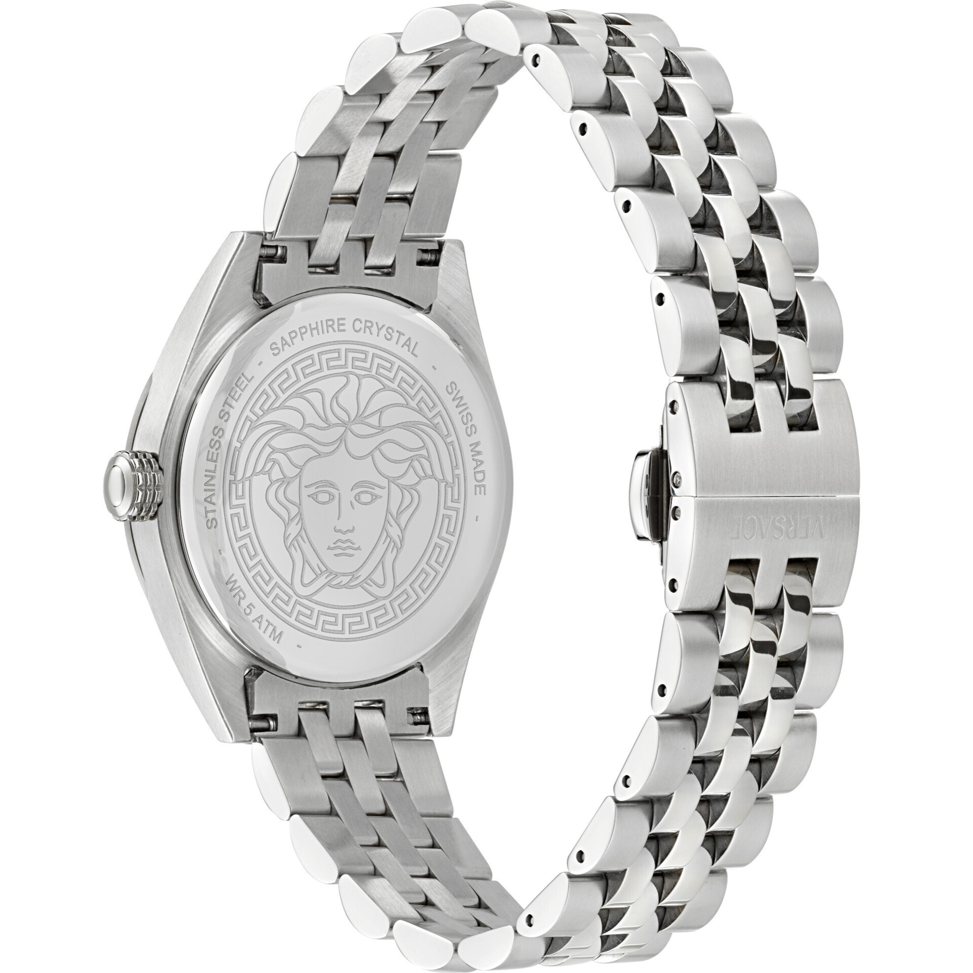 Versace Reloj Analógico De Cuarzo Timeless.v-Code (Wc-8I)