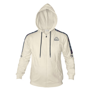 Felpa Uomo KAPPA Cotone Felpato Full Zip
