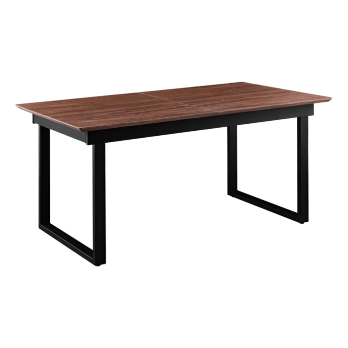 Tavolo allungabile da pranzo 160-240x90x76h cm con top in noce - Henry