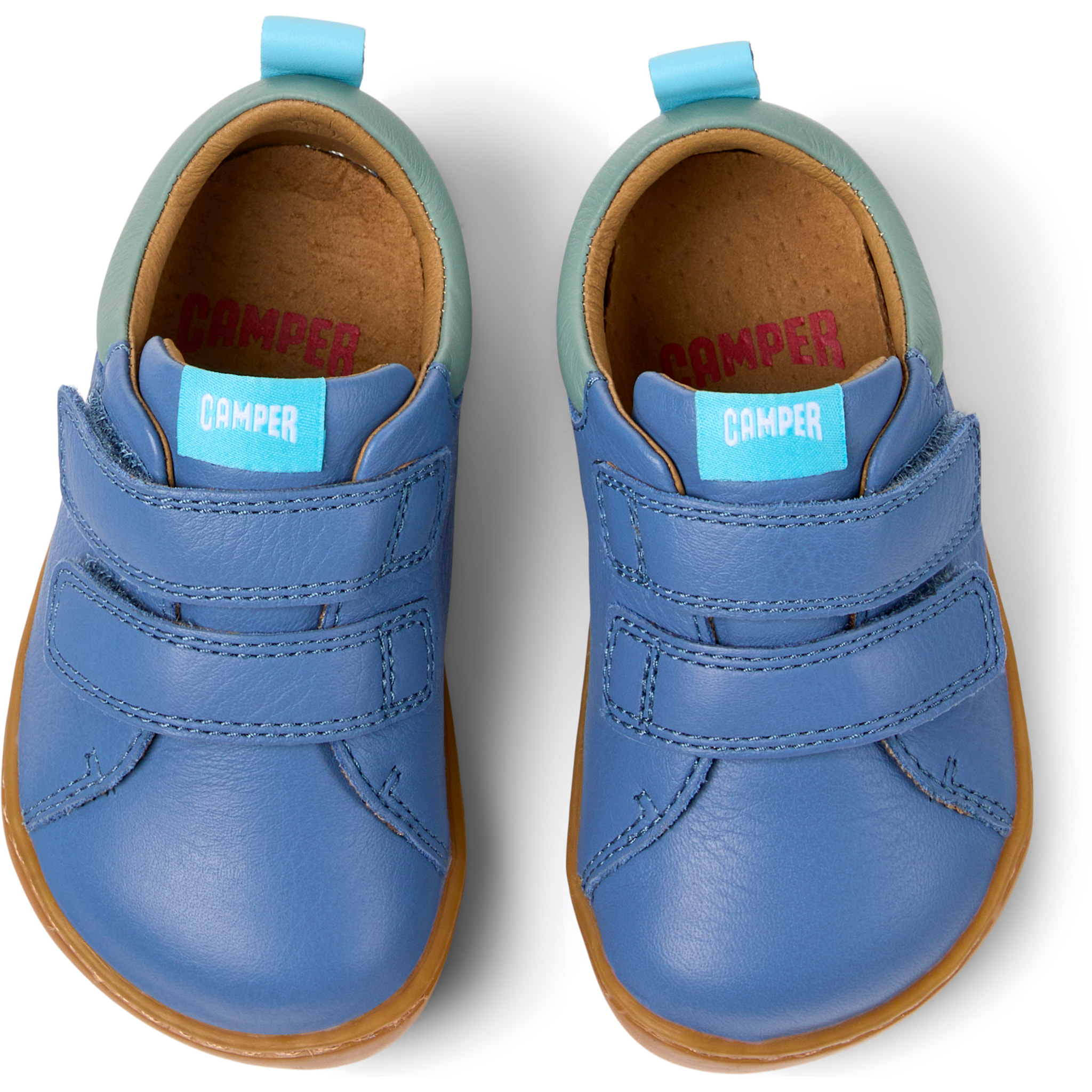 Zapatillas - CAMPER Peu Cami - Azul - Cuero liso